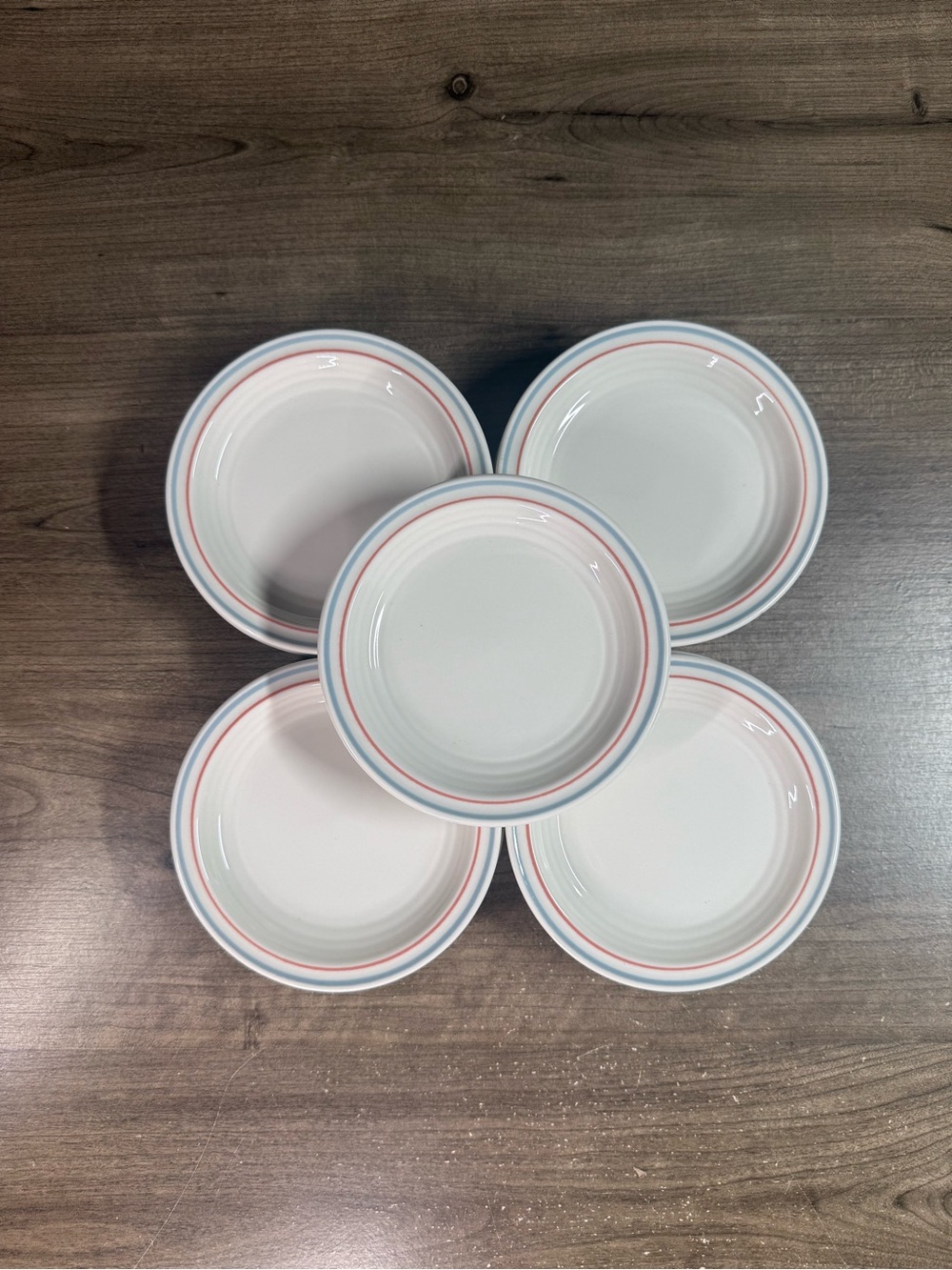 (18) Sterling China Bread Plates Wellsville Ohio Made in USA A2 5.5”